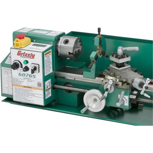 Grizzly Industrial 7" x 14" Variable-Speed Benchtop Lathe G0765