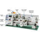 Grizzly Industrial 8" x 16" Variable-Speed Benchtop Lathe G0768