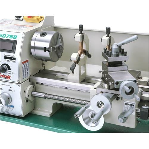 Grizzly Industrial 8" x 16" Variable-Speed Benchtop Lathe G0768