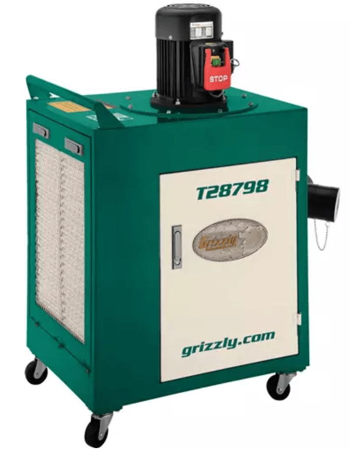 Grizzly T28798 - 1-1/2 HP Metal Dust Collector T28798