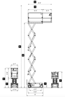 IMER IM3224 30’ Electric Scissor Lift 1128416