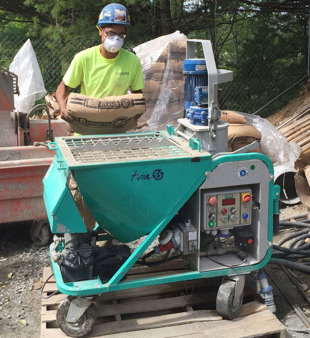 IMER Koine 3.5 220v Single Phase Continuous Mixer / Concrete Pump / Sp