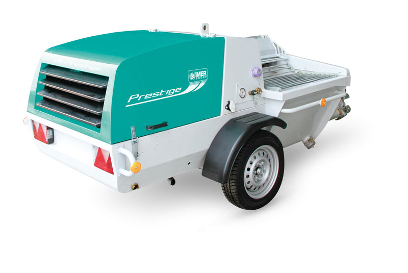 IMER Prestige 300 Towable Diesel Hydraulic Material Concrete Pump Sprayer 1106133