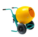 IMER Wheelman II Poly Drum Multi Mixer (Concrete, Mortar, Stucco, Grout), 5 CF Portable