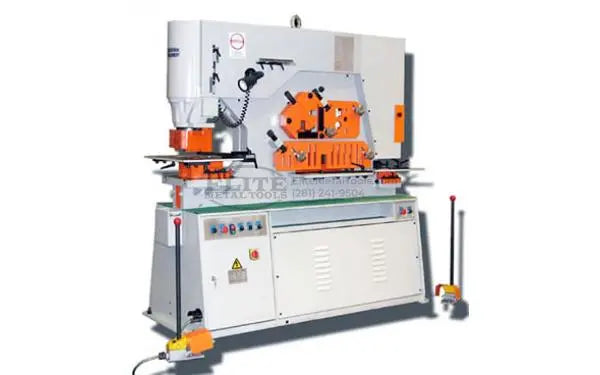 U.S. Industrial Machinery 125 Ton Dual Operated Hydraulic Ironworker USHI125XT