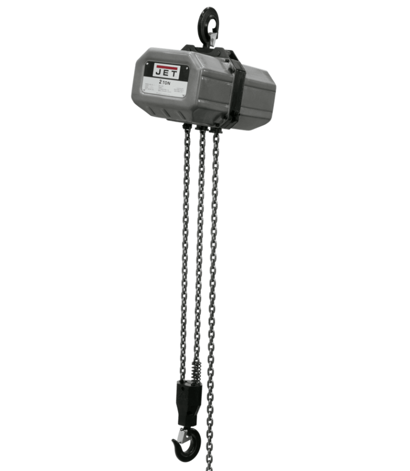 JET 2SS-3C-15, 2-Ton Electric Chain Hoist 3-Phase 15' Lift JET-231500