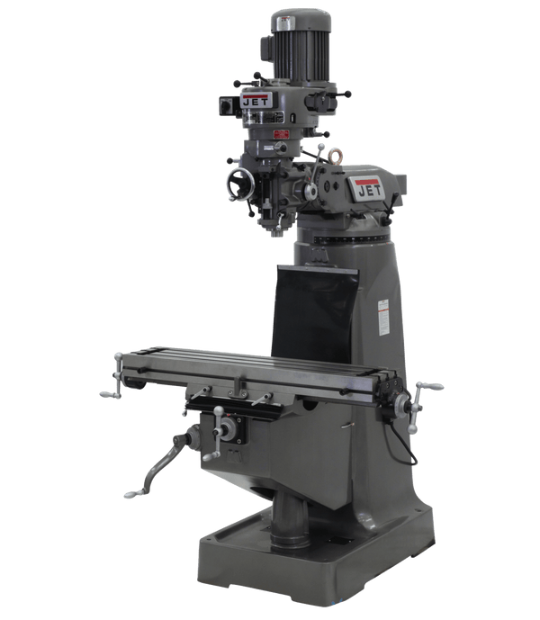 JET 692182 JTM-1 Mill with 3-Axis Newall DP500 DRO (Knee) JET-692182