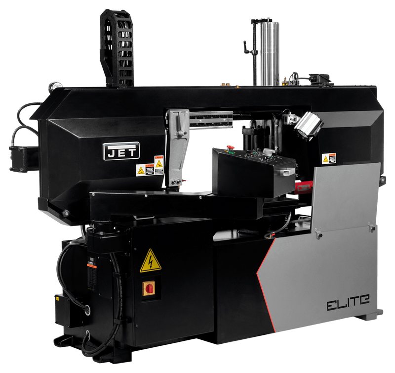 JET ECB-1422V Elite 14" x 22" Dual Column Varirable Speed Semi Automatic Bandsaw 5HP, 230/460V, 3Ph JET-891160