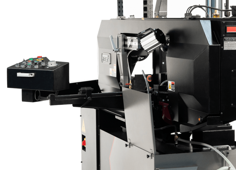 JET ECB-1422V Elite 14" x 22" Dual Column Varirable Speed Semi Automatic Bandsaw 5HP, 230/460V, 3Ph JET-891160