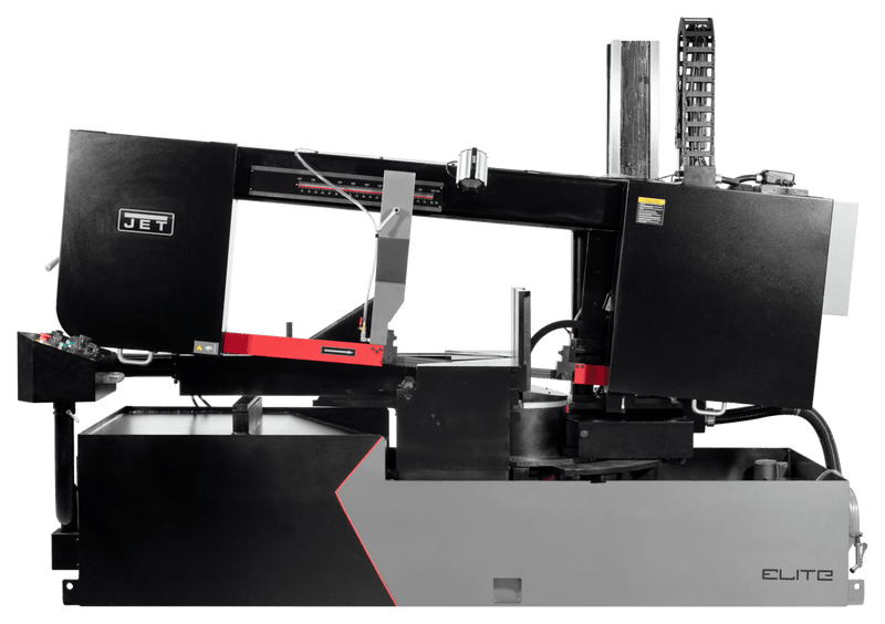 JET ECB-1833DMEVS-230 Elite 18" x 33" Dual Mitering EVS Semi-Auto Horizontal Bandsaw 7-1/2HP, 230V, 3-Ph JET-891170