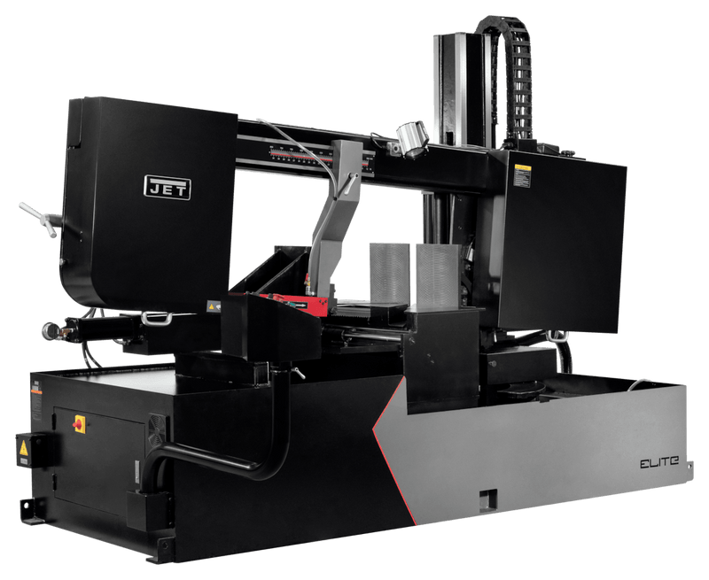 JET ECB-1833DMEVS-230 Elite 18" x 33" Dual Mitering EVS Semi-Auto Horizontal Bandsaw 7-1/2HP, 230V, 3-Ph JET-891170