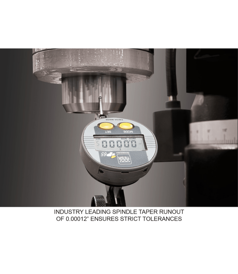 JET Elite ETM-949 Mill with 3-Axis ACU-RITE 203 (Knee) DRO and X, Y-Axis JET Powerfeeds and USA Made Air Draw Bar JET-894127