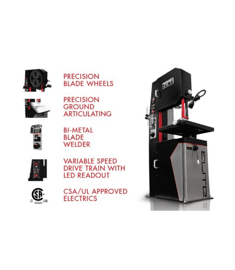 JET Elite EVBS-20, 20" Vertical Bandsaw JET-891100