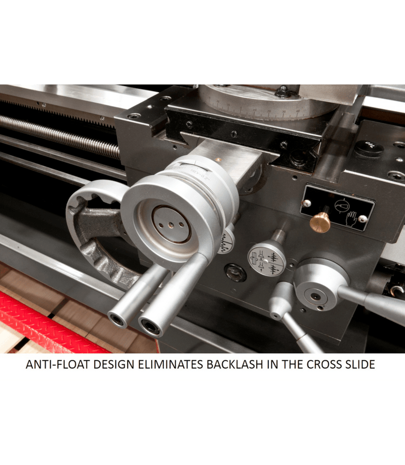 JET Elite Lathe E-1236VS with ACU-RITE 203 CSS DRO with Taper Attachment and Collet Closer JET-892310