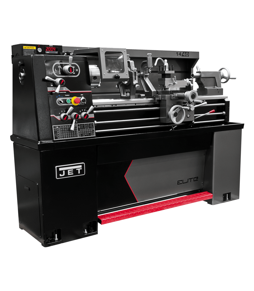 JET Elite Lathe E-1340VS with ACU-RITE 203 DRO
