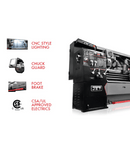 JET Elite Lathe EGH-1740 with ACU-RITE 203 DRO with Taper Attachment JET-892504