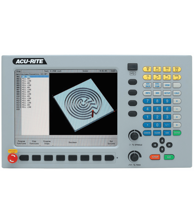 JET ETM-949 Mill with 3-Axis ACU-RITE MILLPWR CNC JET-894041