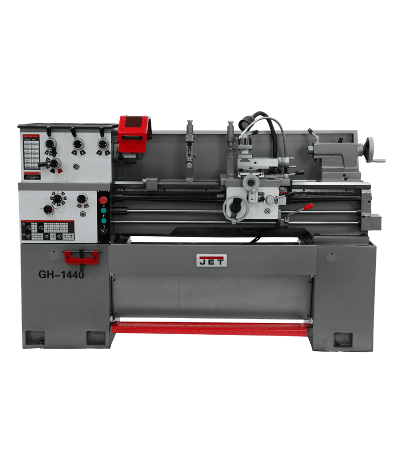 JET GH-1440-1 Lathe with Acu-Rite 203 DRO, Collet Closer, and Taper Attachment JET-323377