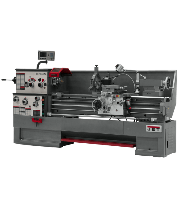JET GH-1660ZX With Newall DP700 DRO With Taper Attachment and Collet Closer JET-321502