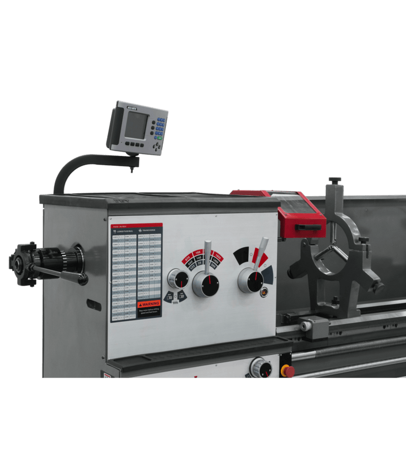 JET GH-2280ZX With ACU-RITE 203 DRO With Taper Attachment and Collet Closer JET-321568