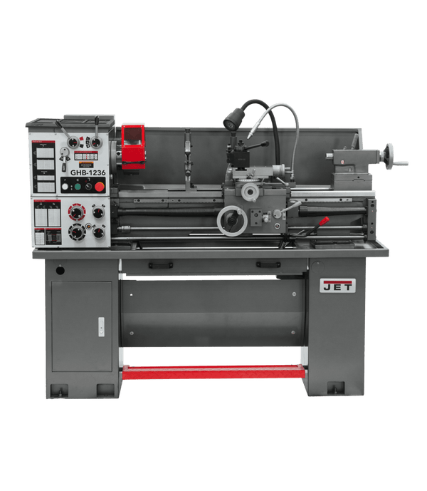 JET GHB-1236 Geared Head Bench Lathe & Acu-Rite 203 DRO in Jet Metalworking, Turning, Lathes JET-323230