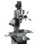 JET JMD-45GH Geared Head Square Column Mill/Drill with Newall DP500 2-Axis DRO & X-Powerfeed JET-351159