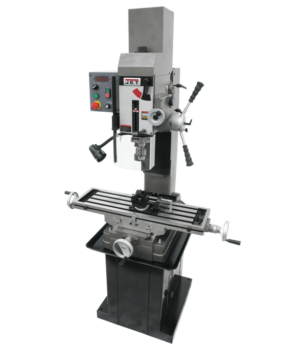 JET JMD-45VSPFT Variable Speed Geared Head Square Column Mill/Drill with Power Downfeed JET-351051