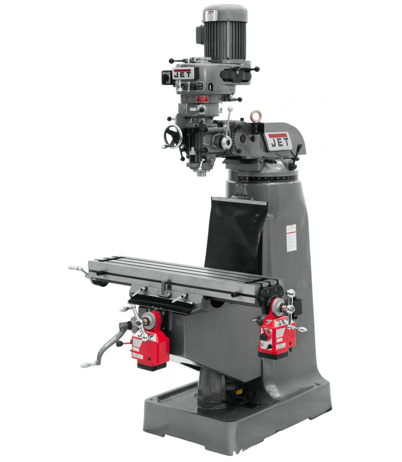 JET JTM-1 Mill with X and Y-Axis Powerfeeds JET-690097