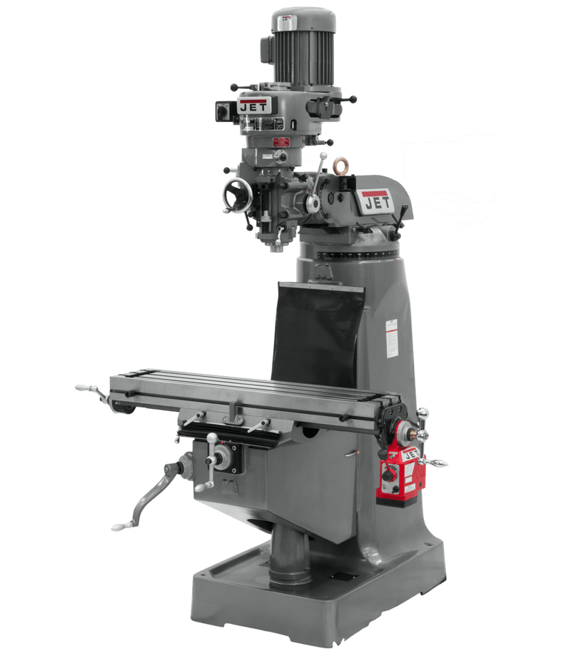 JET JTM-1 Vertical Mill with X-Axis Powerfeed JET-690019