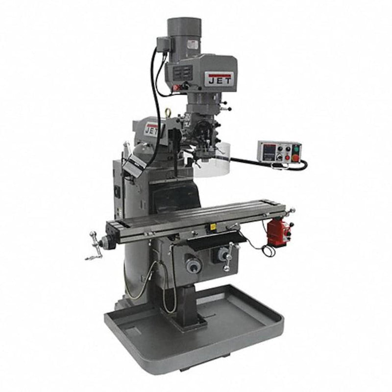 JET JTM-1050EVS2/230 Electronic Variable Speed Vertical Milling Machine 230V 3Ph JET-691600