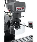 JET JTM-1050EVS2/230 Mill with 3-Axis Acu-Rite 203 DRO (Knee) with X and Y-Axis Powerfeeds and Air Powered Draw Bar JET-690627