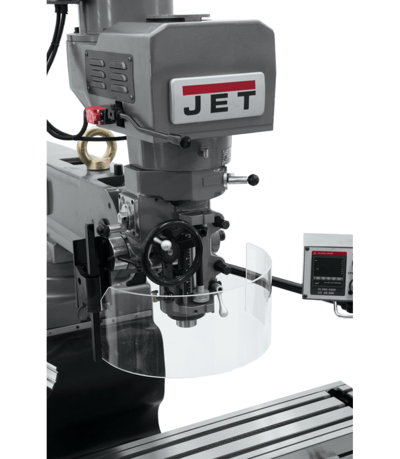 JET JTM-1050EVS2/230 Mill with 3-Axis Acu-Rite 203 DRO (Knee) with X and Y-Axis Powerfeeds JET-690626