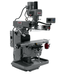 JET JTM-1050EVS2/230 Mill with 3-Axis Acu-Rite 203 DRO (Knee) with X-Axis Powerfeed and Air Powered Draw Bar JET-690625