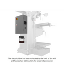 JET JTM-1050EVS2/230 Mill with 3-Axis Acu-Rite 303 DRO (Knee) with X, Y and Z-Axis Powerfeeds and Air Powered Draw Bar JET-690680