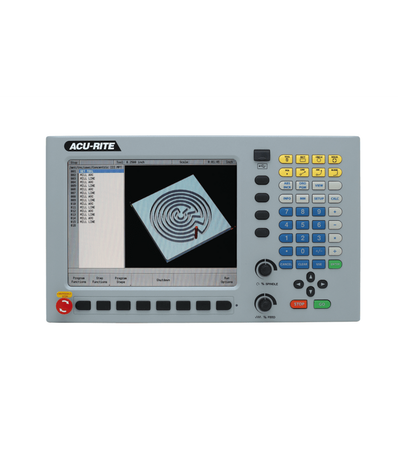 JET JTM-1050EVS2/230 Mill with 3-Axis ACU-RITE MILLPWR G2 CNC ContRoller JET-690676