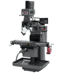 JET JTM-1050EVS2/230 Mill with 3-Axis Newall DP700 DRO (Knee) with X-Axis Powerfeed and Air Powered Draw Bar JET-690640