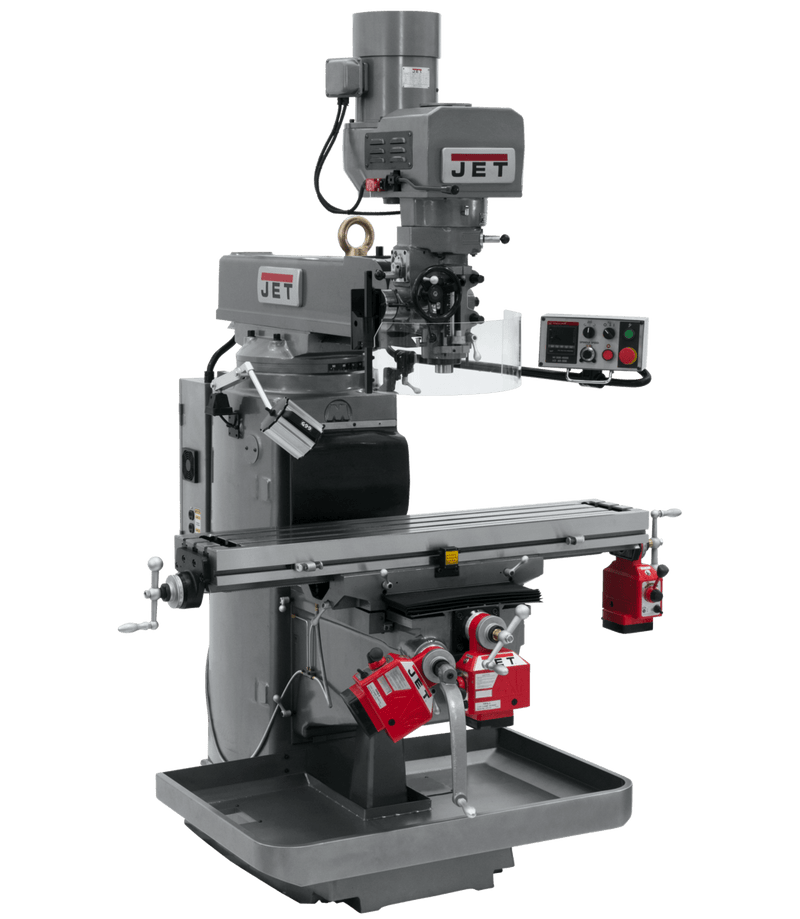 JET JTM-1050EVS2/230 Mill with X, Y and Z-Axis Powerfeeds JET-690604
