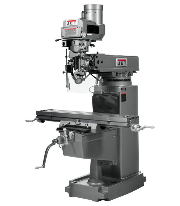 JET JTM-1050VS2 Variable Speed Mill with LED Worklamp and Spindle Guard, 230/460V, 3Ph JET-691050