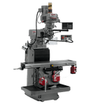 JET JTM-1254RVS Mill with NEWALL DP700 3X (Q) DRO, X Y & Z Powerfeeds & Air Power Drawbar JET-698143