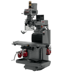 JET JTM-1254RVS Mill with NEWALL DP700 3X (Q) DRO, X Y & Z Powerfeeds & Air Power Drawbar JET-698143