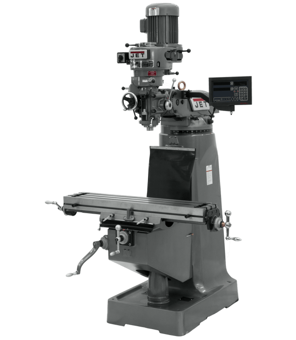 JET JTM-2 Mill with 3-Axis Newall DP700 DRO (Quill) JET-691197