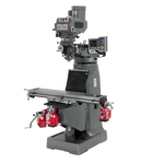 JET JTM-4VS Mill with 3-Axis ACU-RITE 203 DRO (Knee) with X, Y and Z-Axis Powerfeeds JET-690418