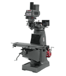 JET JTM-4VS Mill with Newall DP700 DRO with X-Axis Powerfeed and Power Draw Bar JET-690069