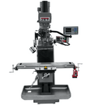JET JTM-949EVS Mill with 3-Axis Acu-Rite 203 DRO (Knee) with X-Axis Powerfeed and Air Powered Draw Bar JET-690526