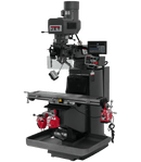 JET JTM-949EVS Mill with 3-Axis Newall DP700 DRO (Knee) with X, Y and Z-Axis Powerfeeds JET-690544