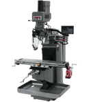 JET JTM-949EVS Mill with 3-Axis Newall DP700 DRO (Quill) with X-Axis Powerfeed and Air Powered Draw Bar JET-690546