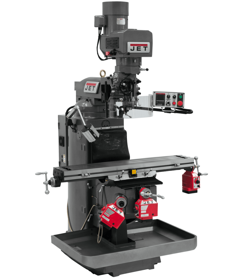 JET JTM-949EVS Vertical Mill with X, Y and Z-Axis Powerfeeds JET-690504