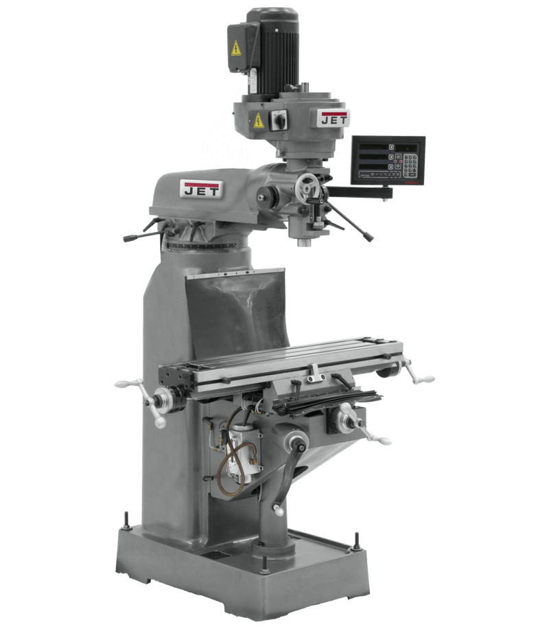 JET JVM-836-3 Mill with DP700-DRO with X-Axis Powerfeed JET-691180