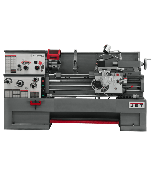 JET Lathe GH-1440ZX with Newall DP700 DRO JET-321470