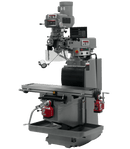 JET Mill JTM-1254RVS with NEWALL DP700 3X (K) DRO, X & Y Powerfeeds JET-698134